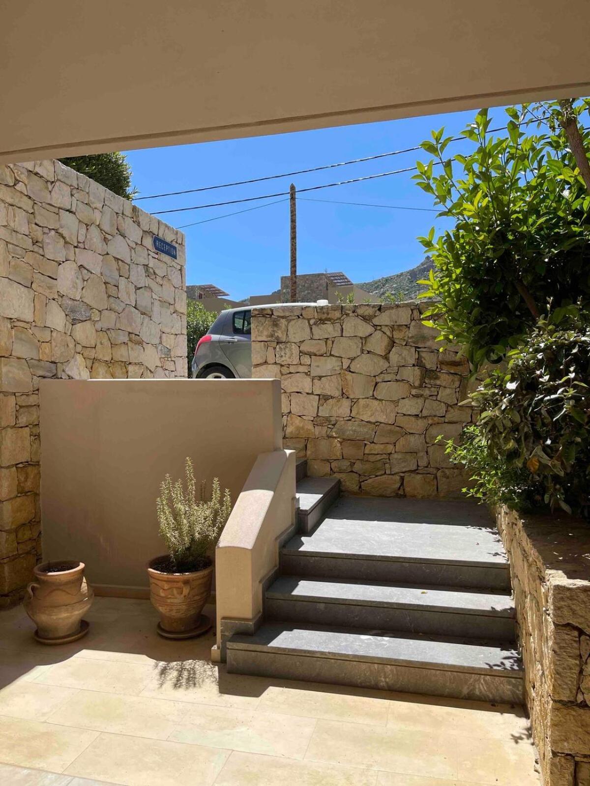 Annamaria Sea Side View Studio- 25M From The Beac Plakias Bagian luar foto