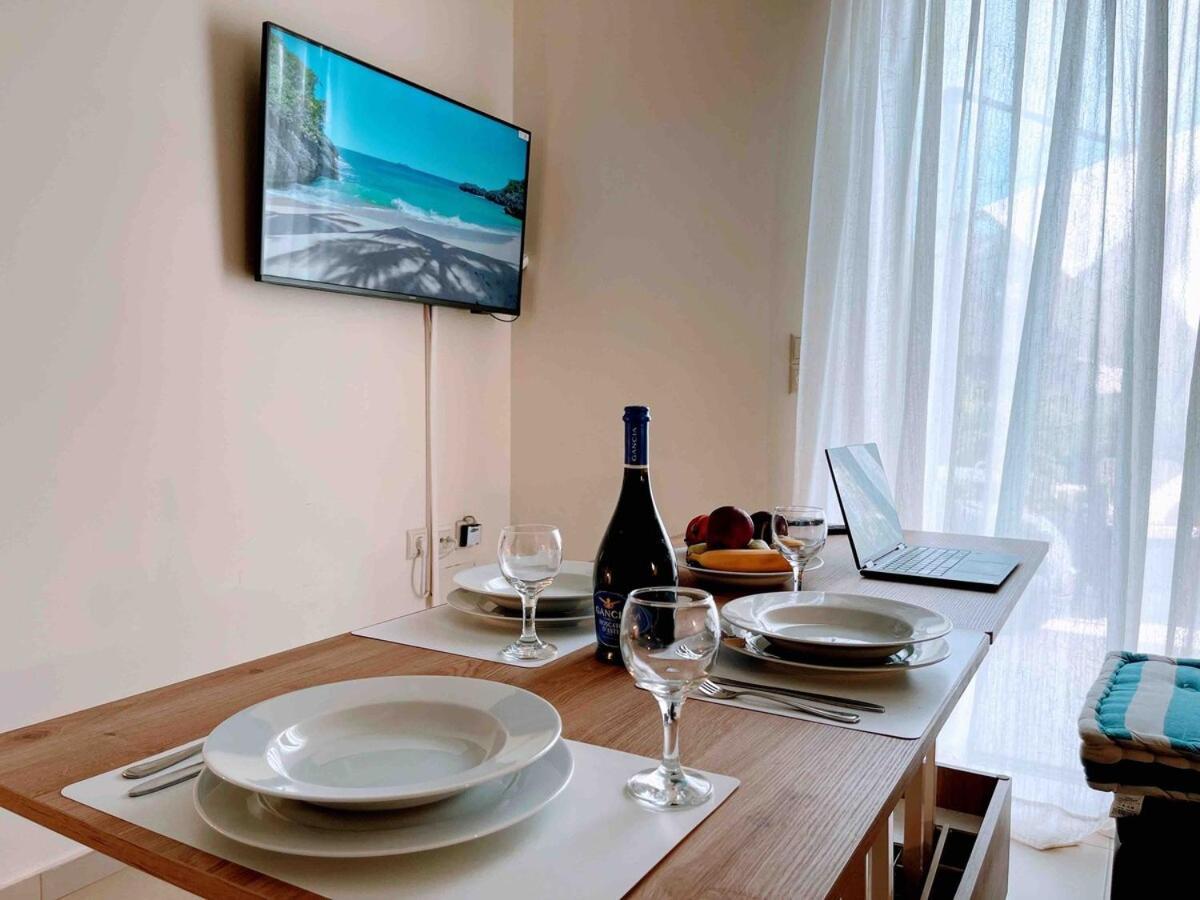 Annamaria Sea Side View Studio- 25M From The Beac Plakias Bagian luar foto