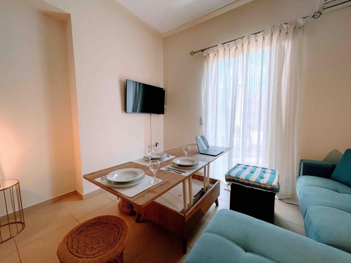 Annamaria Sea Side View Studio- 25M From The Beac Plakias Bagian luar foto