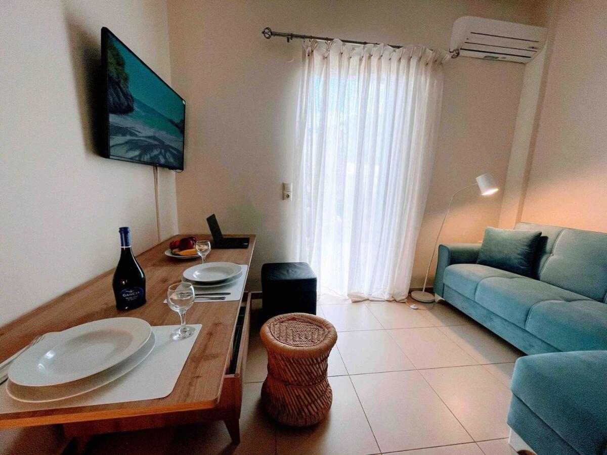 Annamaria Sea Side View Studio- 25M From The Beac Plakias Bagian luar foto