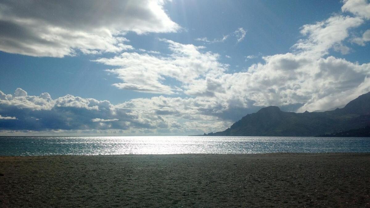 Annamaria Sea Side View Studio- 25M From The Beac Plakias Bagian luar foto
